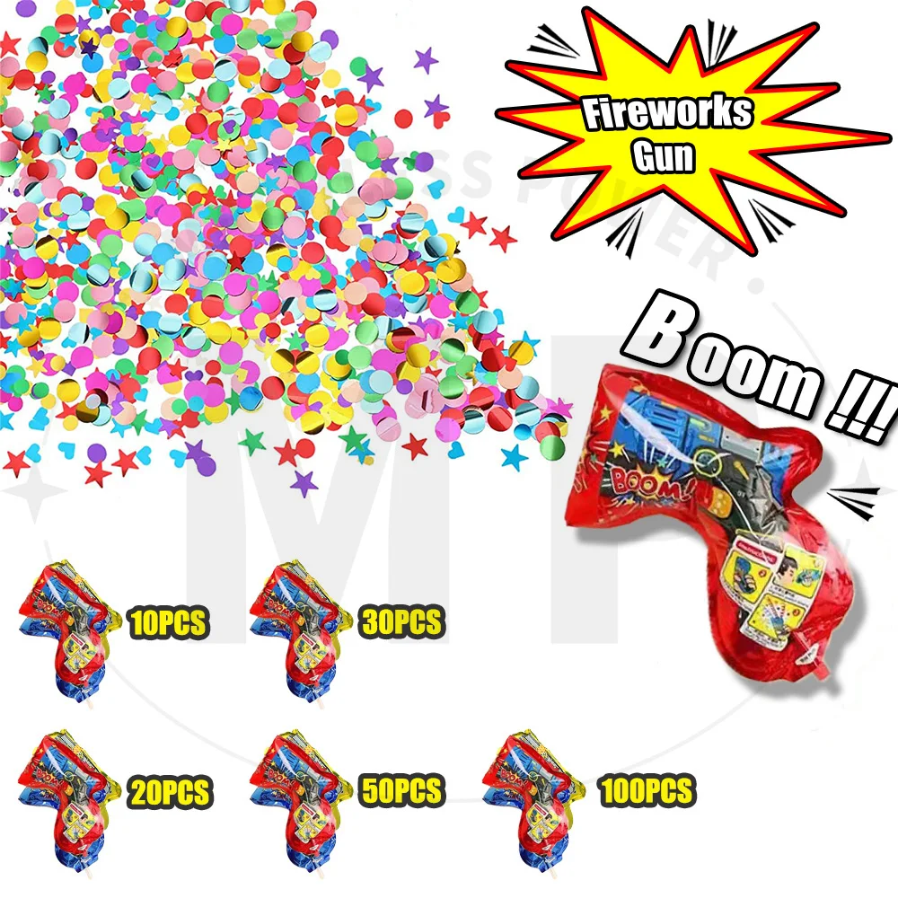 10~100pcs Color Random Streame - Confetti Cannon Tube บทวิจารณ์และราคา