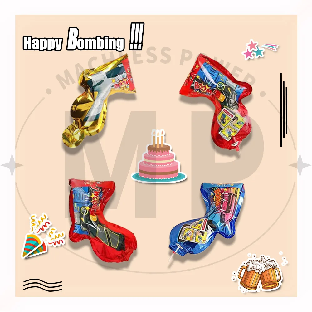 10~100pcs Color Random Streame - Confetti Cannon Tube บทวิจารณ์และราคา
