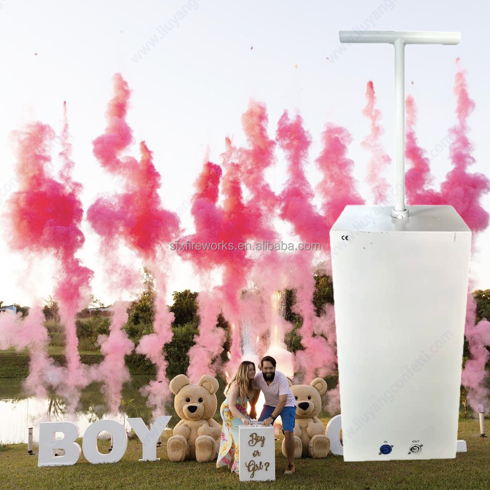 Electric Gender Reveal Smoke B - Confetti Cannon Tube บทวิจารณ์และราคา