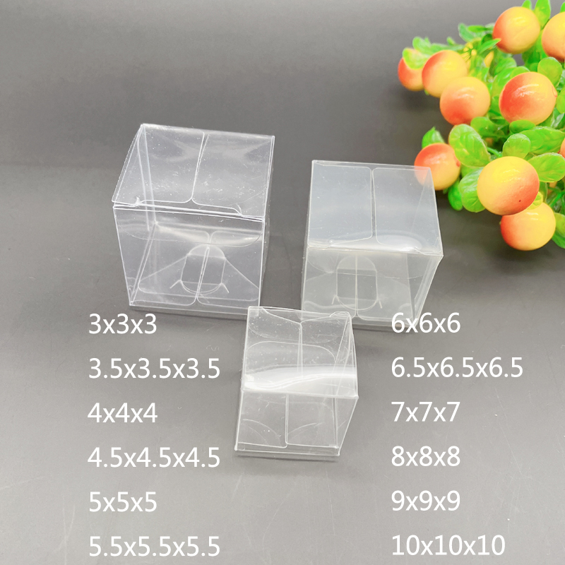100pcs 3-10cm Square Plastic G - Event Party Box บทวิจารณ์และราคา
