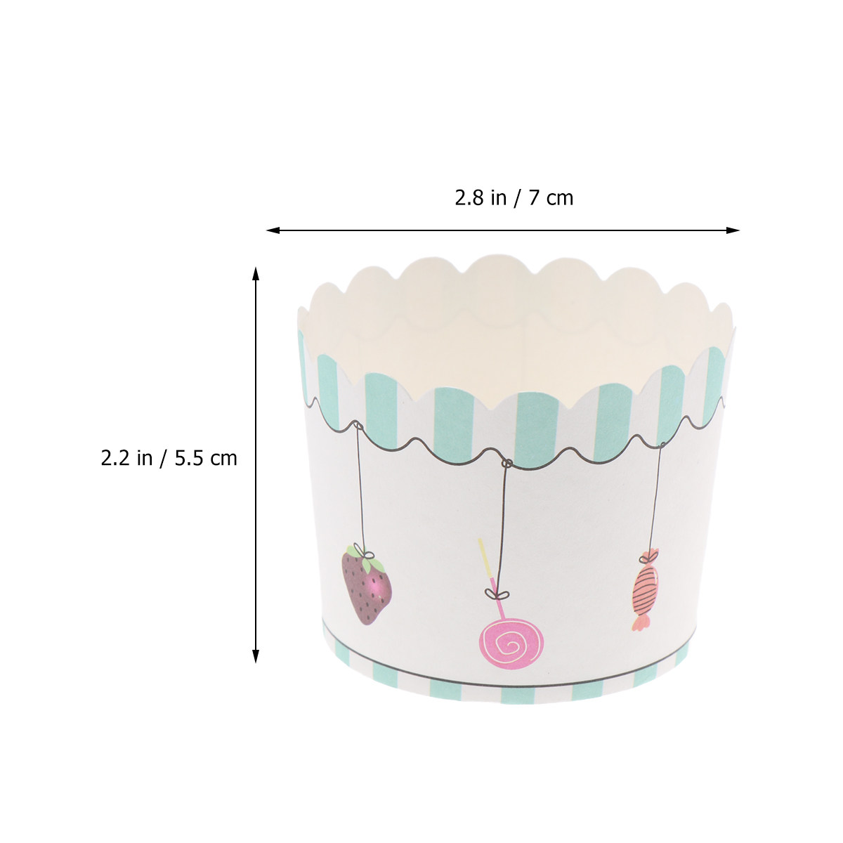 50Pcs Decorative Floral Patter - Plastic Cup 50Pcs บทวิจารณ์และราคา