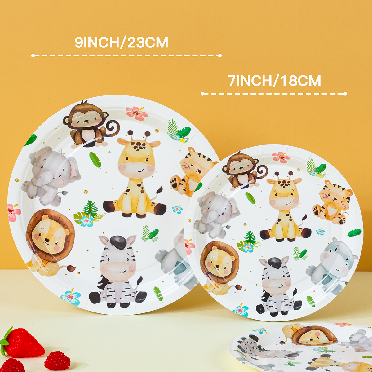 Jungle Safari Animal Disposabl - Event Party บทวิจารณ์และราคา