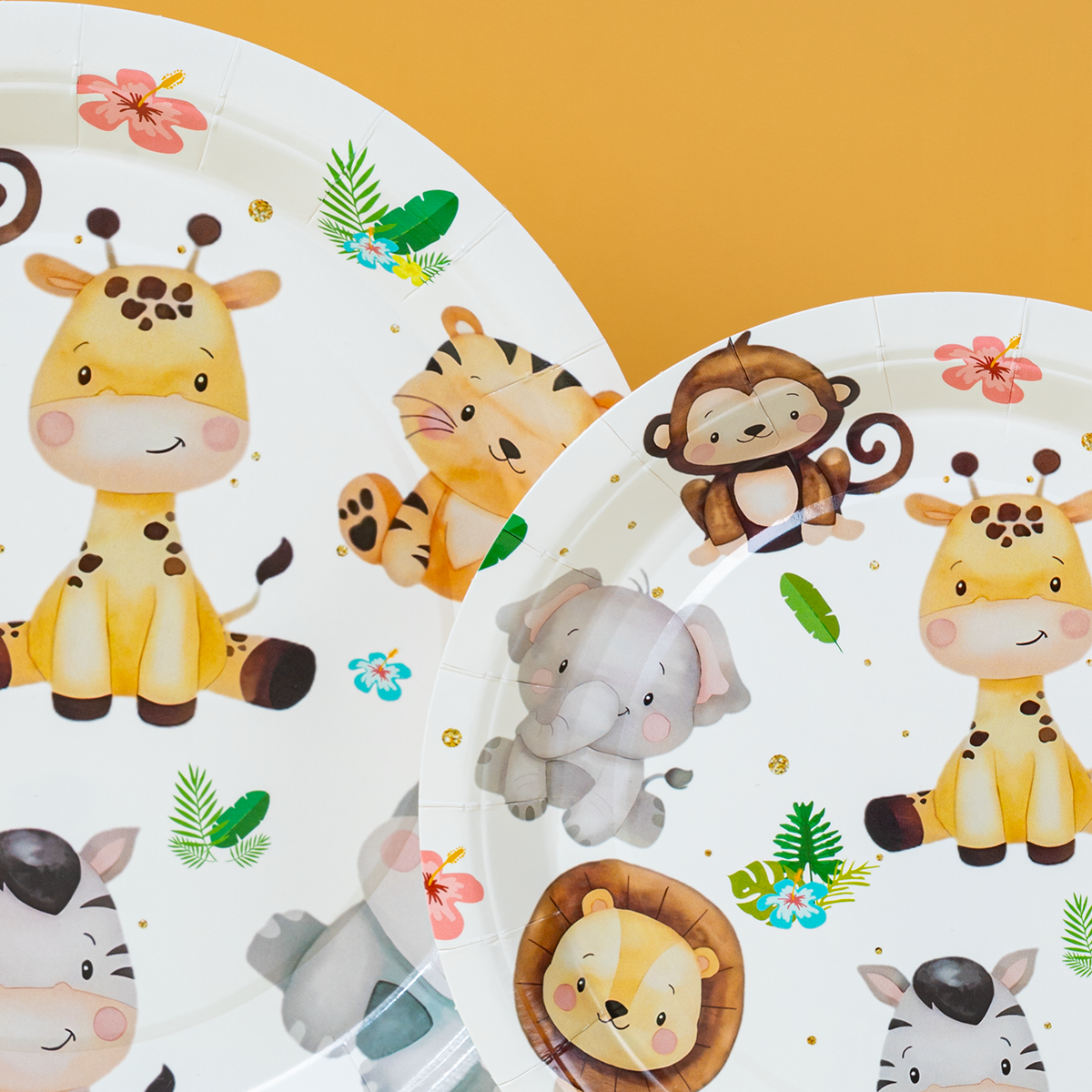 Jungle Safari Animal Disposabl - Event Party บทวิจารณ์และราคา