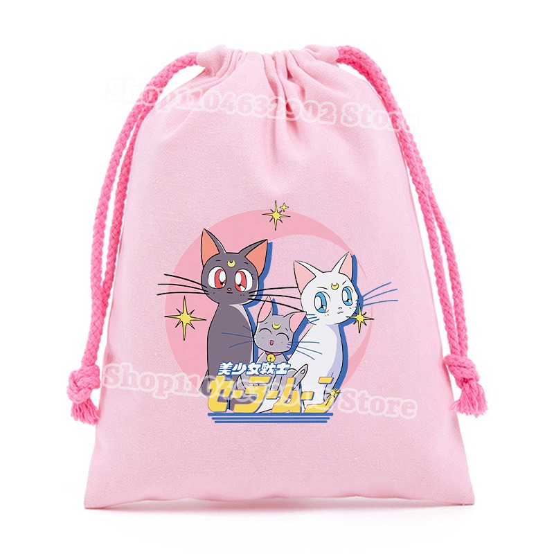 Sailor Moon Small Drawstring P - Party Favor Bag บทวิจารณ์และราคา