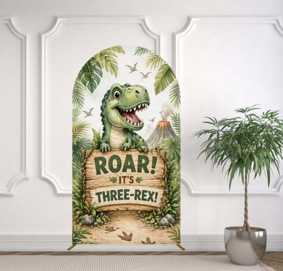 Yeele Dinosaur Themed Arch Cov - Dessert Table Backdrop บทวิจารณ์และราคา