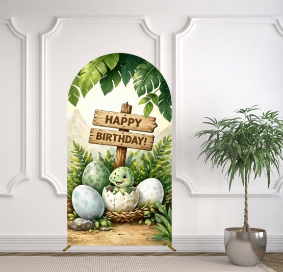 Yeele Dinosaur Themed Arch Cov - Dessert Table Backdrop บทวิจารณ์และราคา