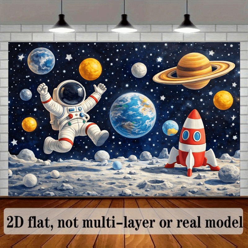 Rocket launches 2D flat wall f - Event Launch Party บทวิจารณ์และราคา