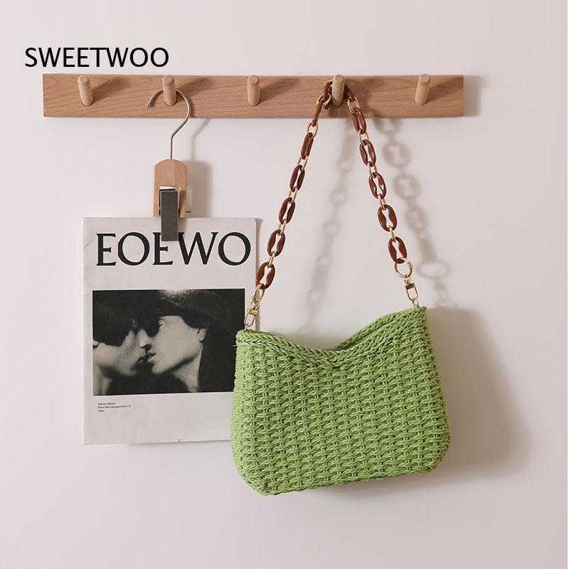 Solid Color Hollow Woven Straw - Paper Straw Color บทวิจารณ์และราคา