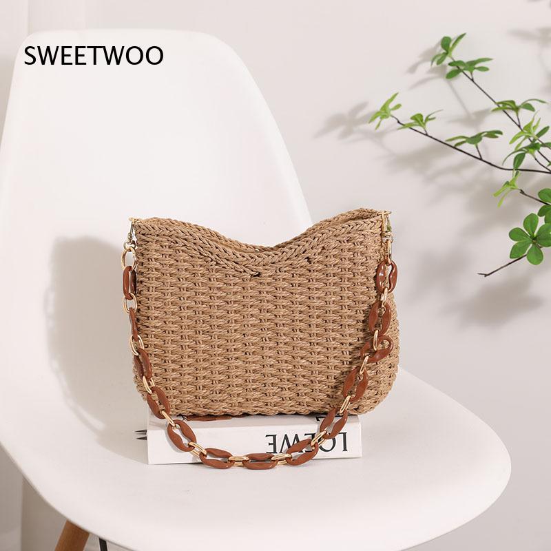 Solid Color Hollow Woven Straw - Paper Straw Color บทวิจารณ์และราคา