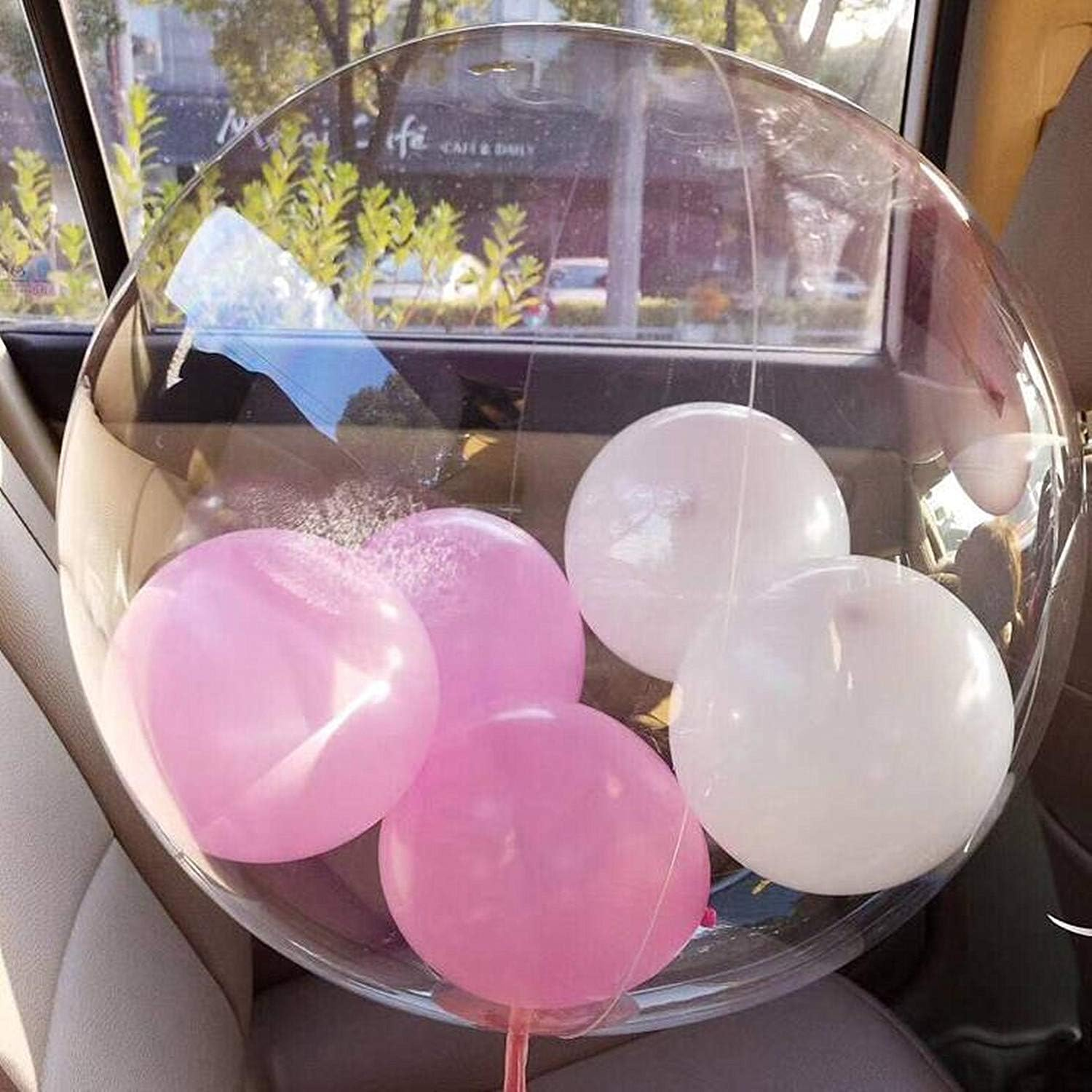Transparent Bobo Balloon for S - Led Balloon Light บทวิจารณ์และราคา