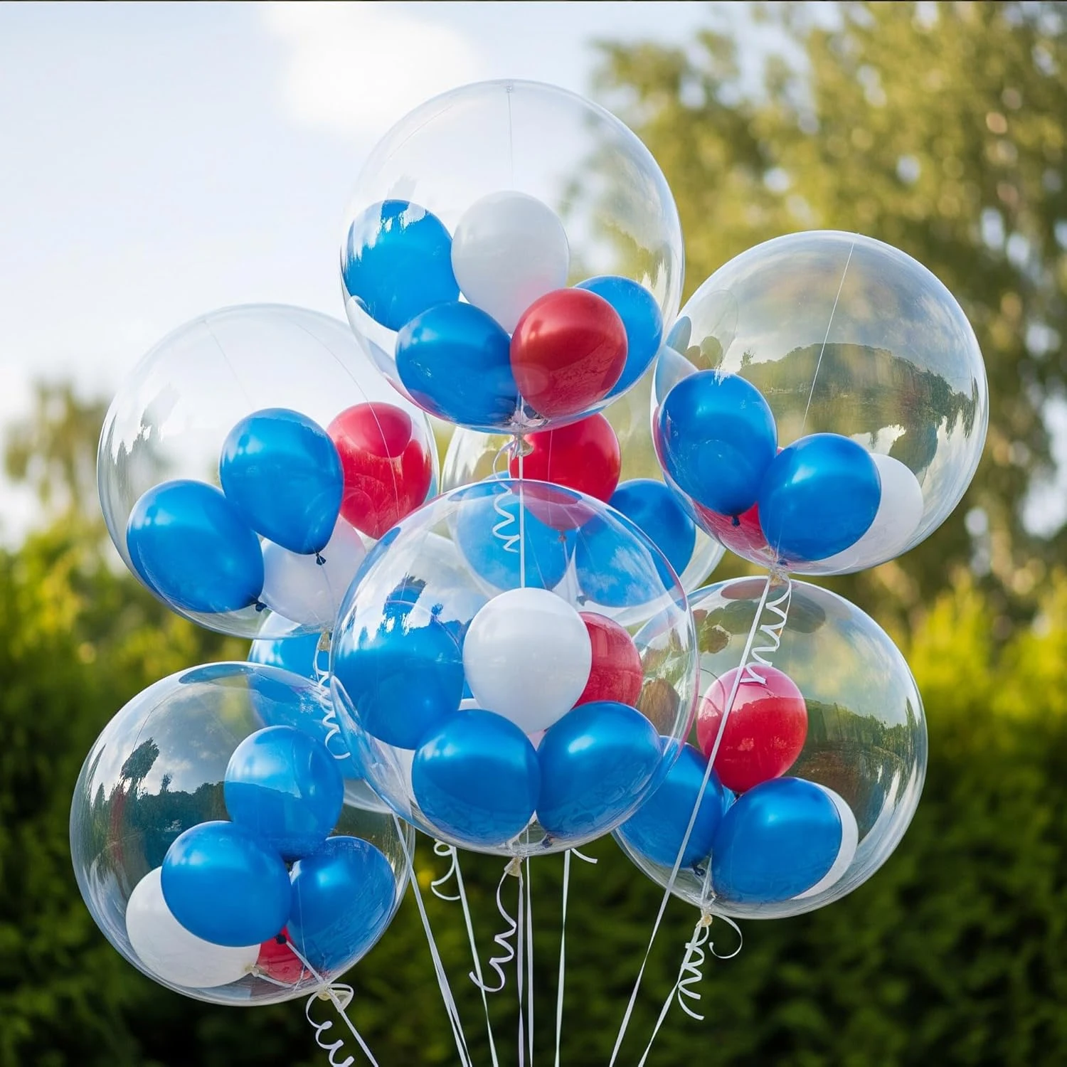 Transparent Bobo Balloon for S - Led Balloon Light บทวิจารณ์และราคา