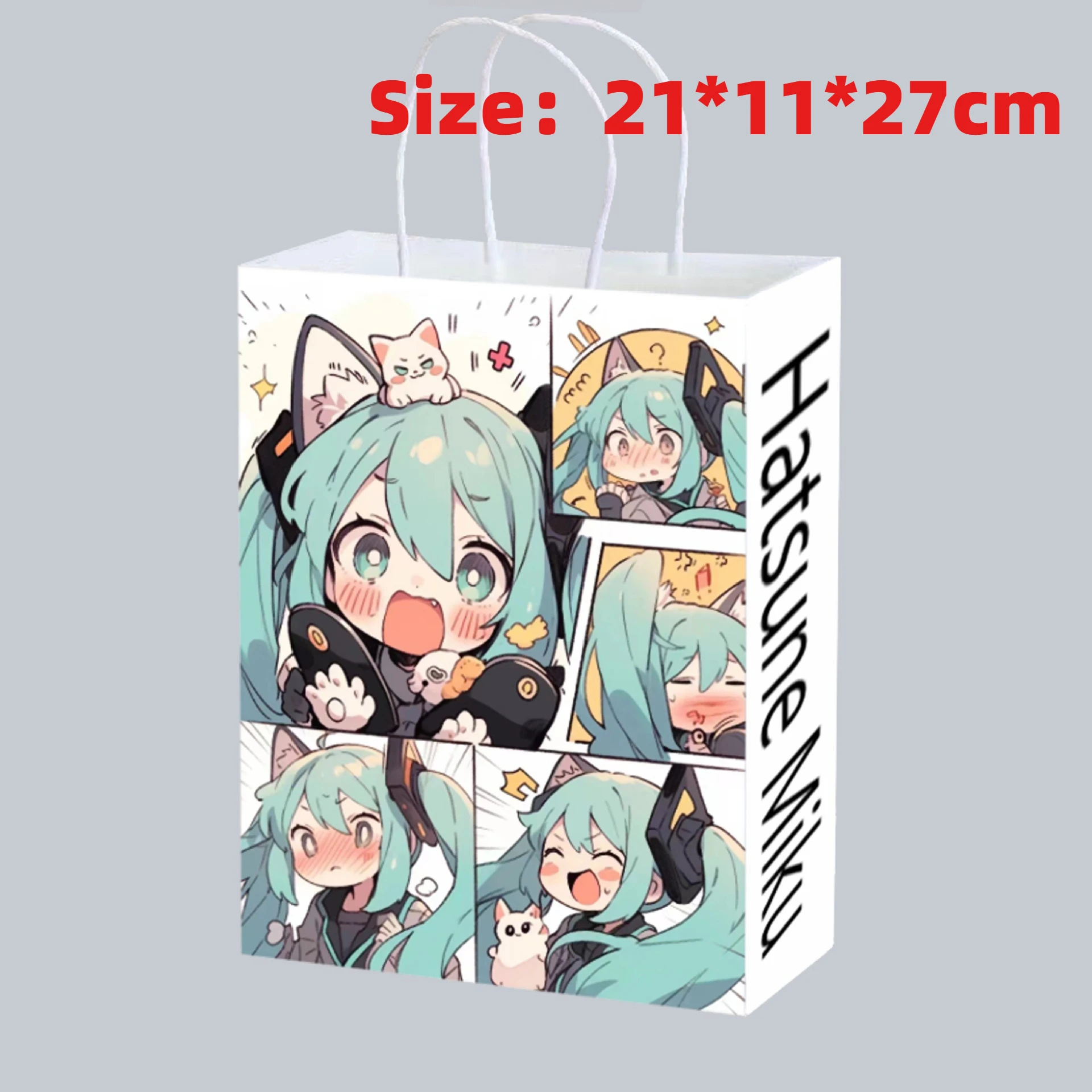 Cute Anime Hatsune Miku Paper  - Party Favor Bag บทวิจารณ์และราคา