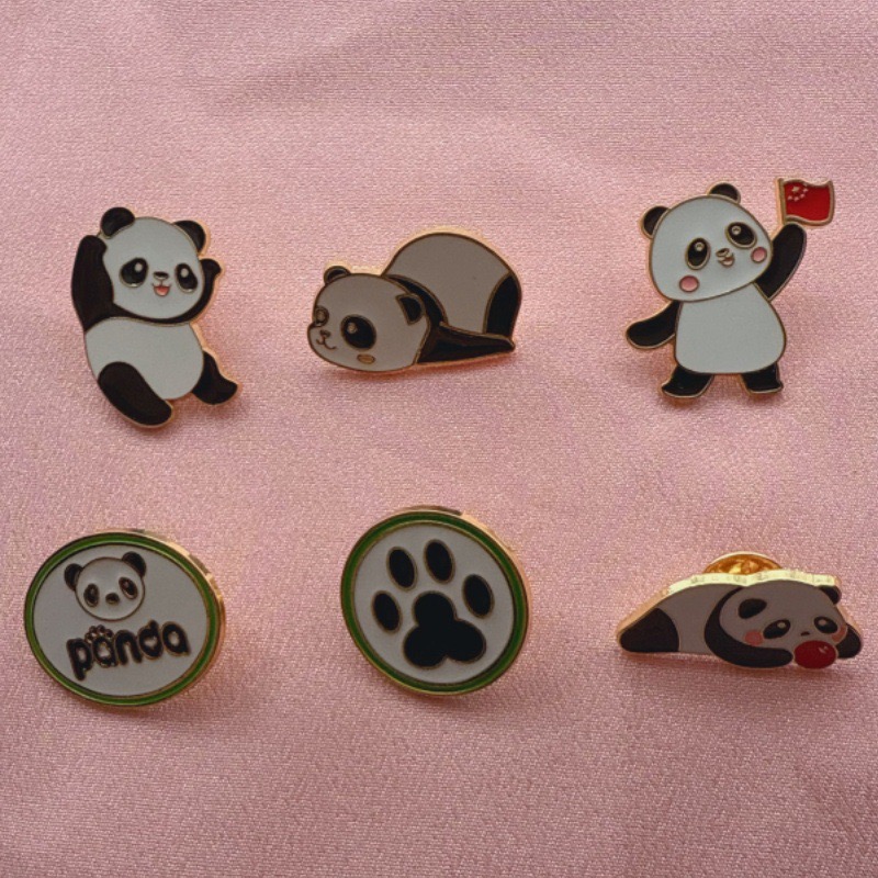 6pcs Cartoon China Panda Badge - Event Supplies บทวิจารณ์และราคา