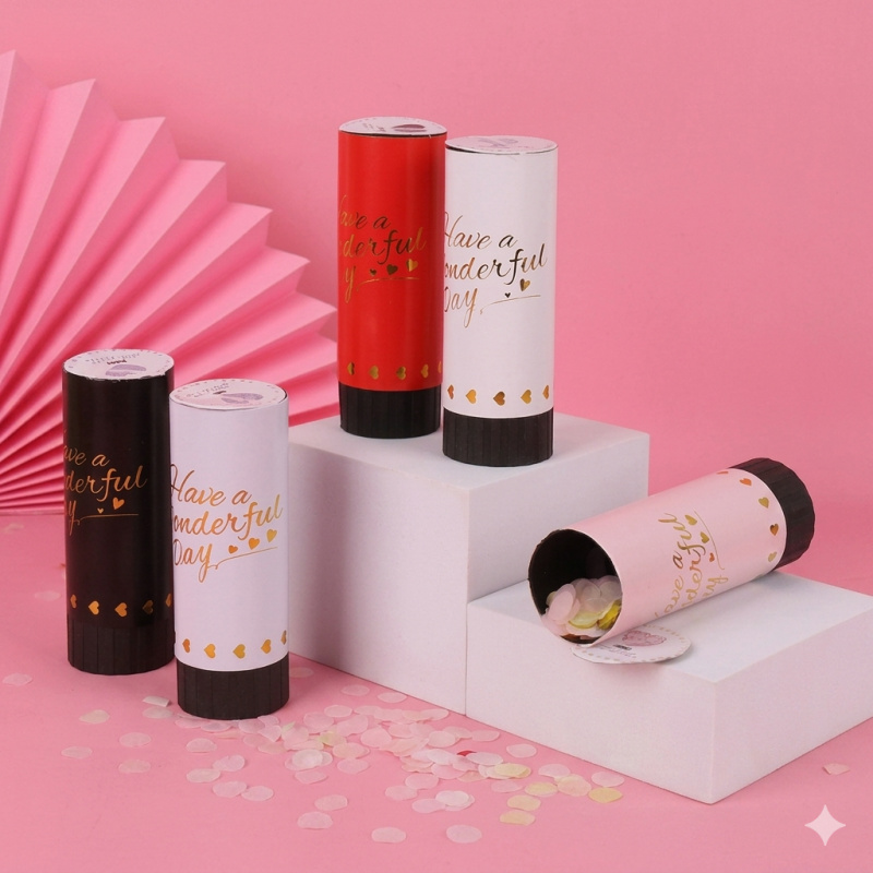 Confetti Cannons Push Pop for  - Confetti Cannon Tube บทวิจารณ์และราคา