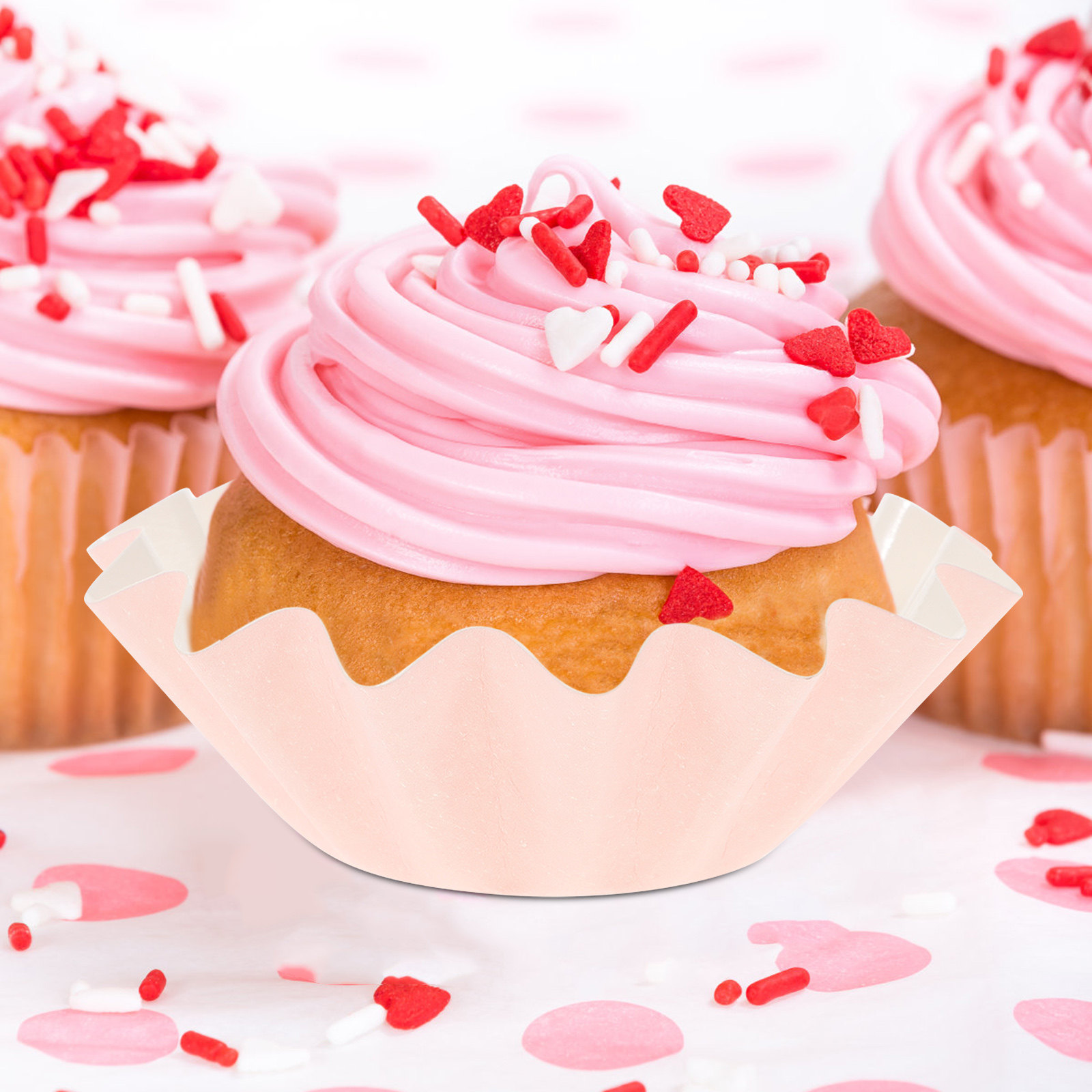 50Pcs Cupcake Liners Paper Bak - Plastic Cup 50Pcs บทวิจารณ์และราคา