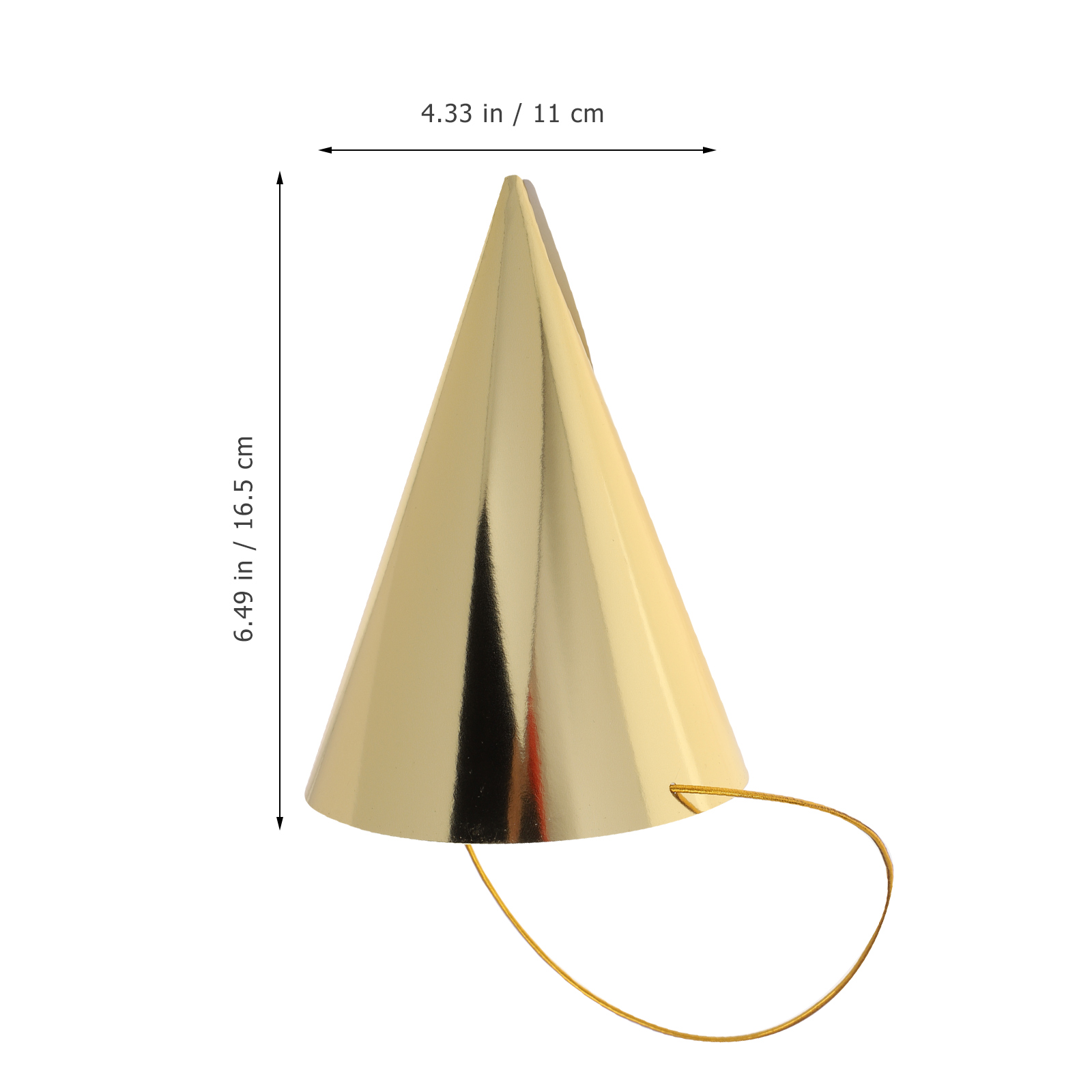 8pcs Adorable Children Birthda - Party Hat Cone บทวิจารณ์และราคา