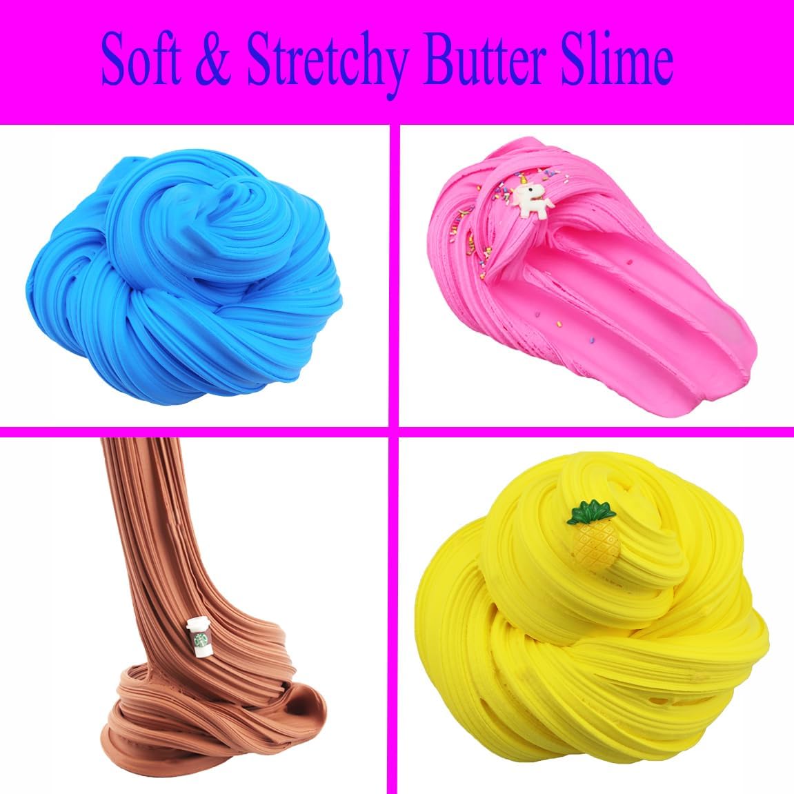 24 Pack Butter Slime Kit, Part - Party Favor Bag บทวิจารณ์และราคา
