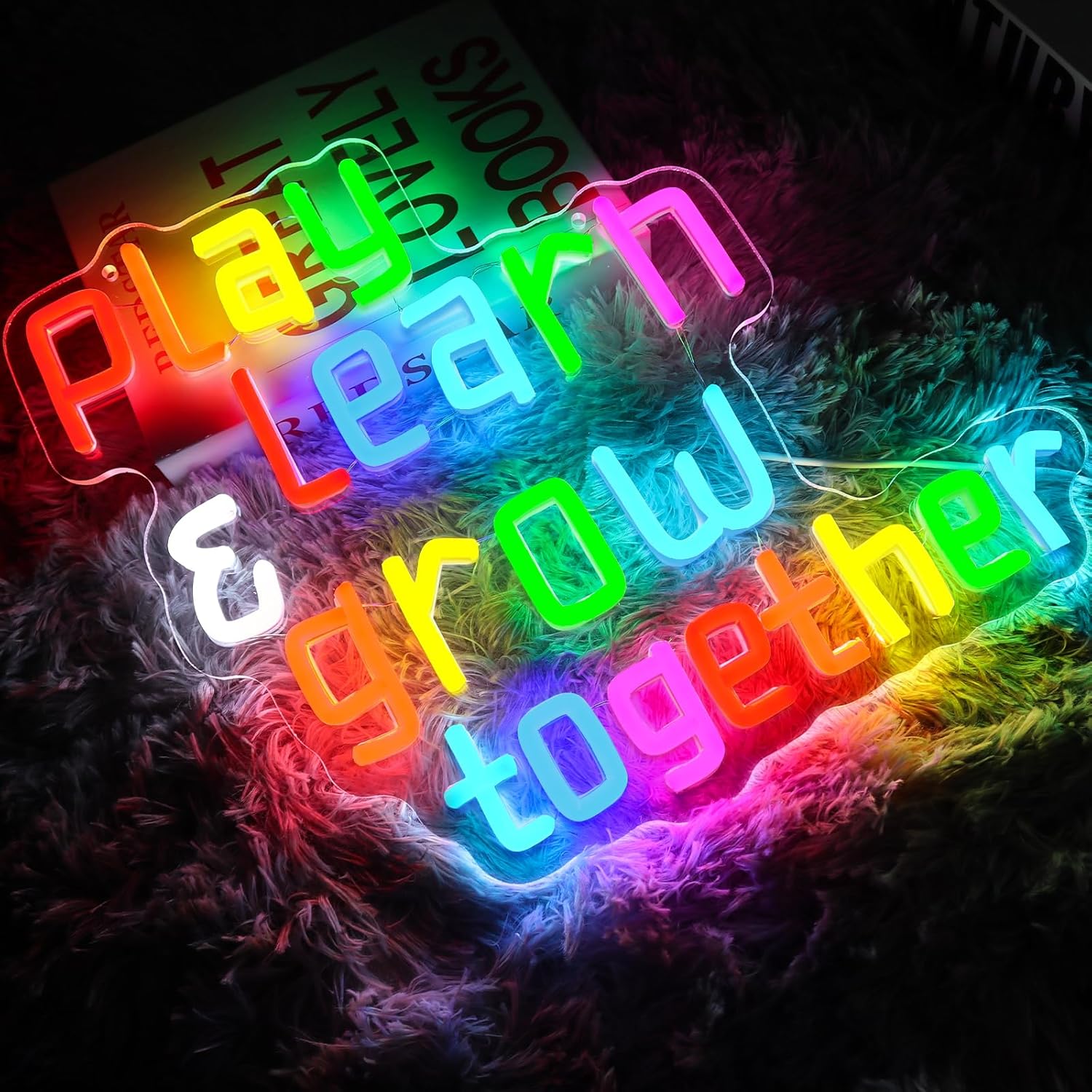 Play Learn Grow Together Neon  - Neon Sign Party บทวิจารณ์และราคา