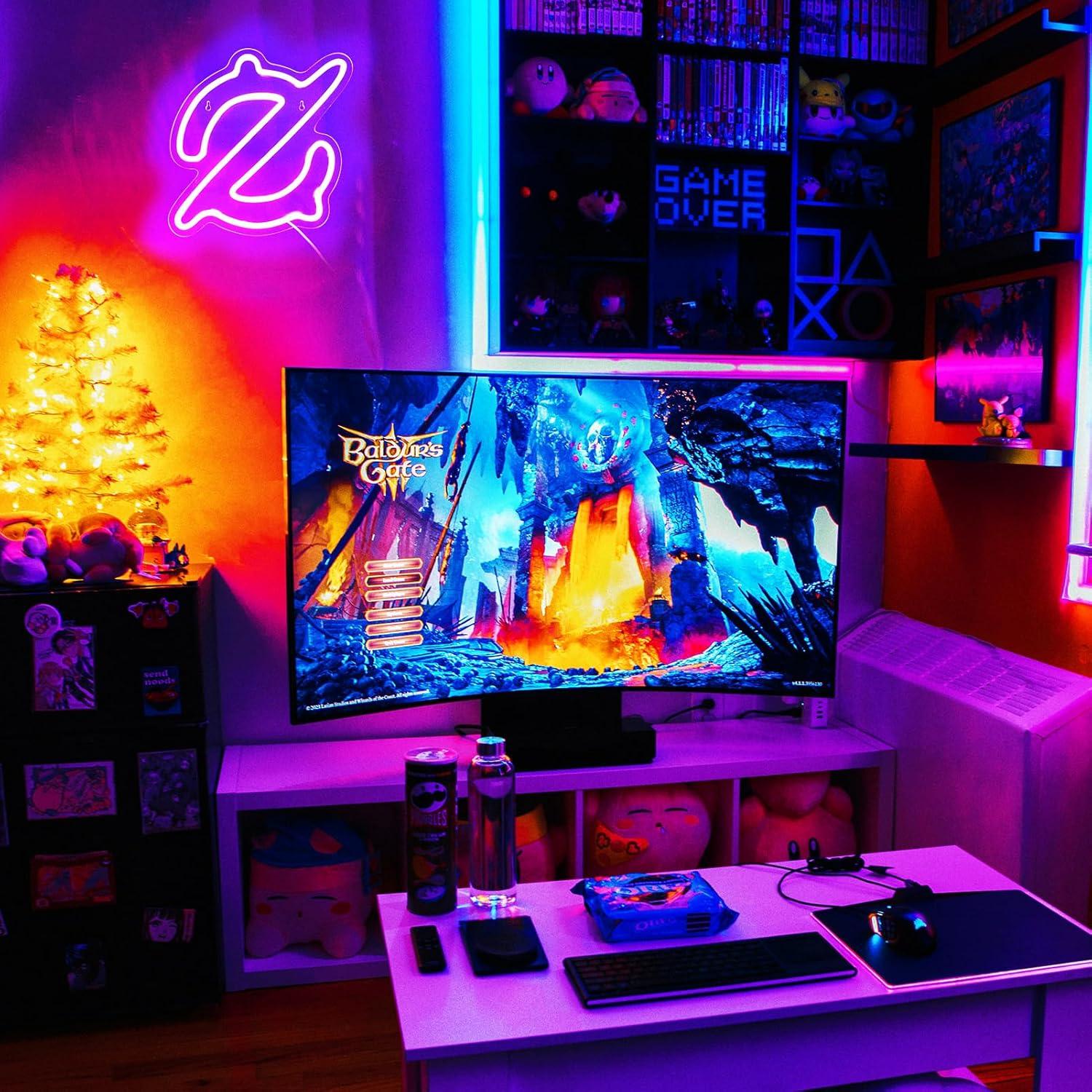 Gaming Scholar Neon Sign USB P - Neon Sign Party บทวิจารณ์และราคา