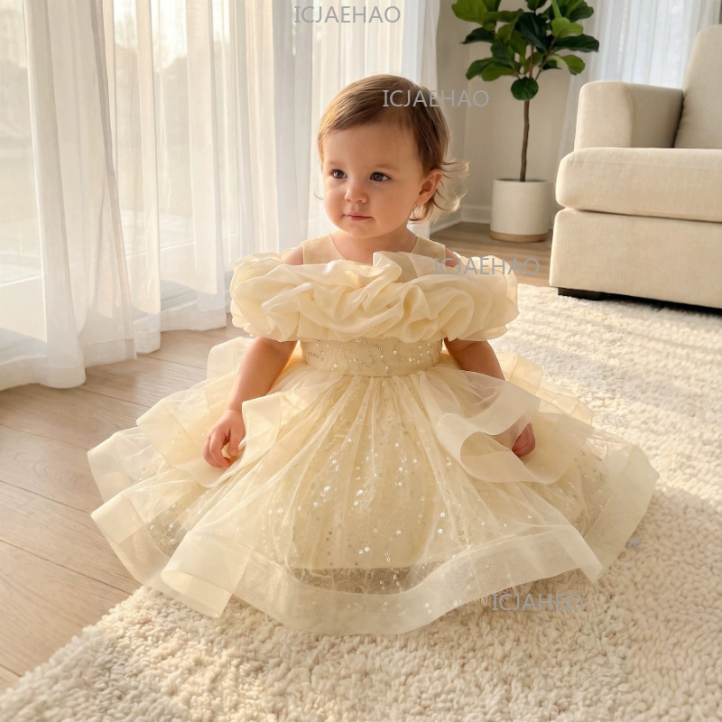 2026 Children Girls Tulle Bead - Glitter Tablecloth บทวิจารณ์และราคา