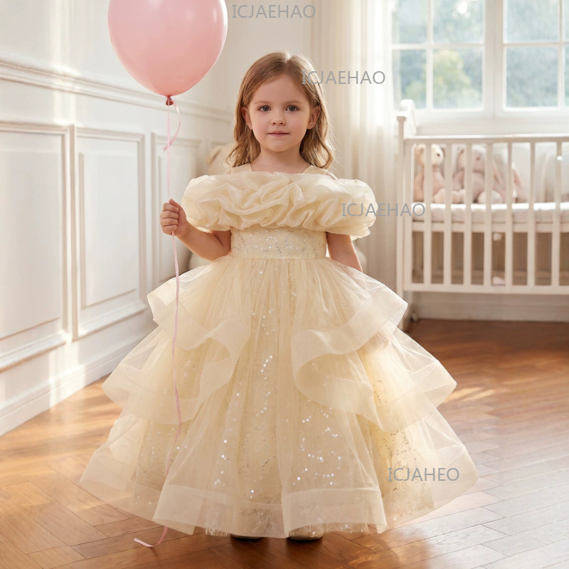 2026 Children Girls Tulle Bead - Glitter Tablecloth บทวิจารณ์และราคา