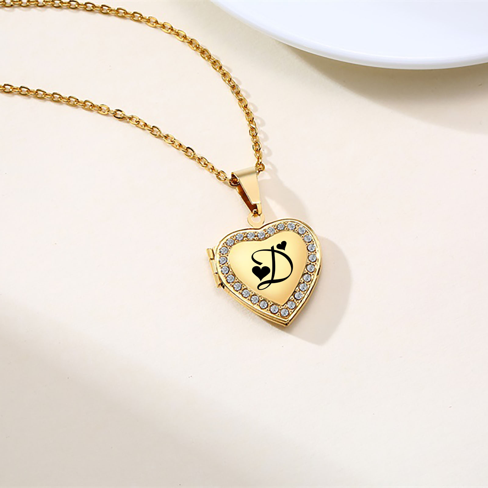 Free Engraving Initials Heart  - Event Z บทวิจารณ์และราคา