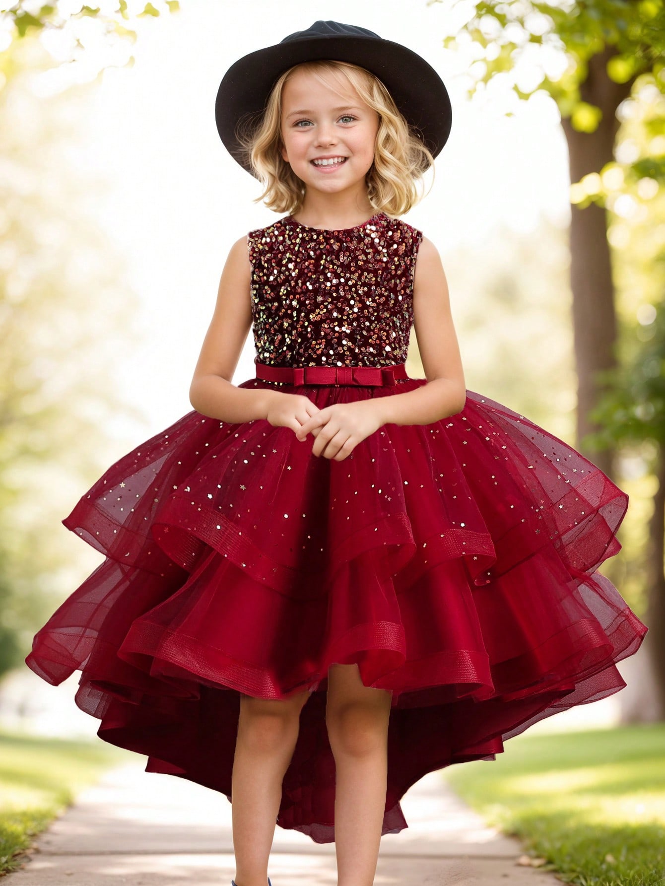 Baby Girl Princess Floral Sequ - Glitter Tablecloth บทวิจารณ์และราคา