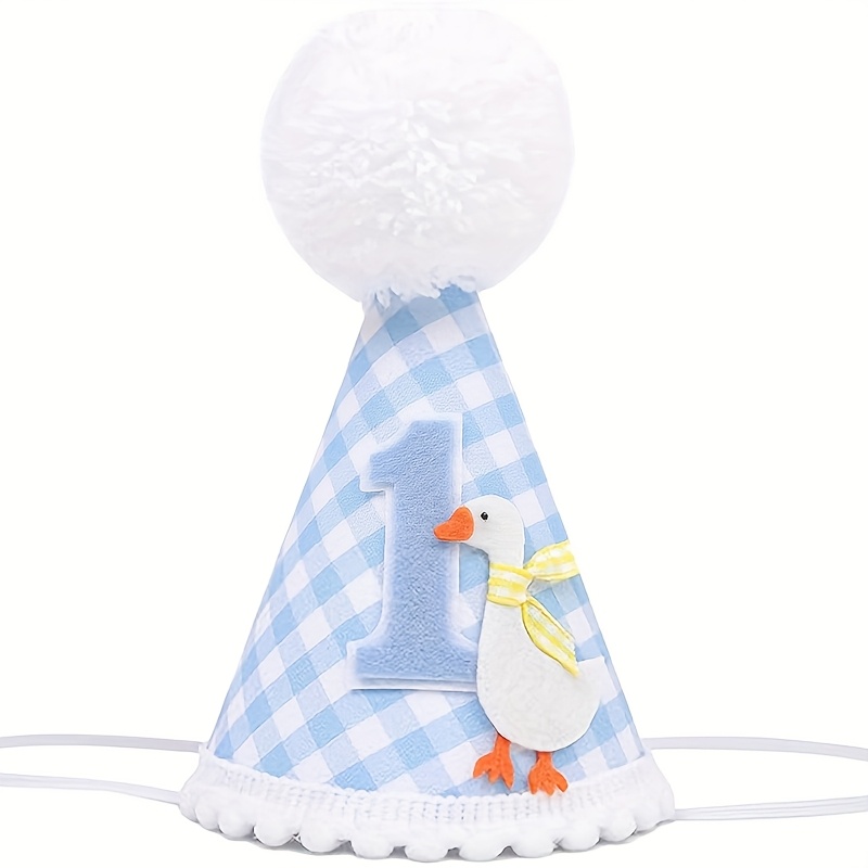 1pc Adorable Goose Birthday Ha - Party Hat Cone บทวิจารณ์และราคา