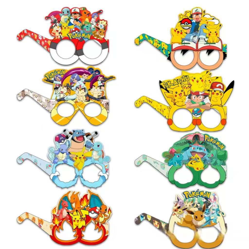 Pokémon-themed paper glasses.  - Event Supplies บทวิจารณ์และราคา