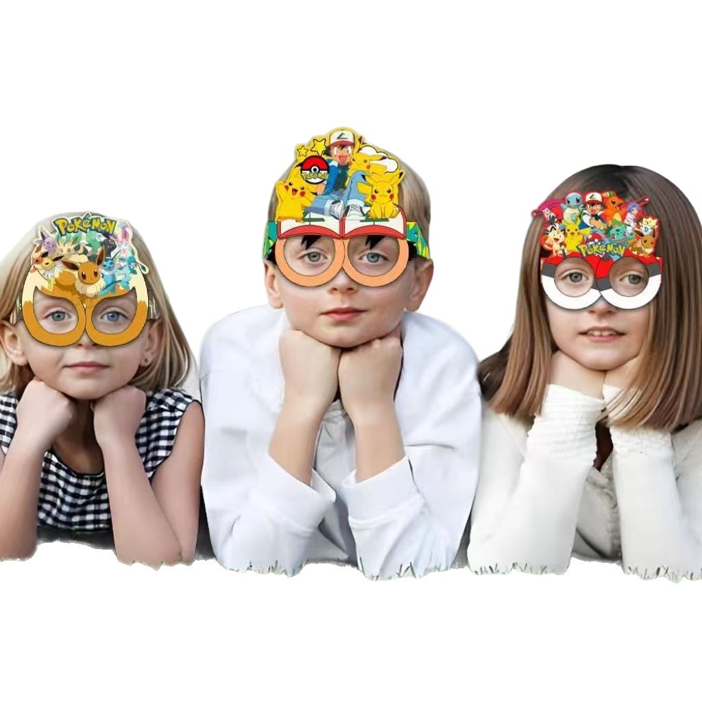 Pokémon-themed paper glasses.  - Event Supplies บทวิจารณ์และราคา