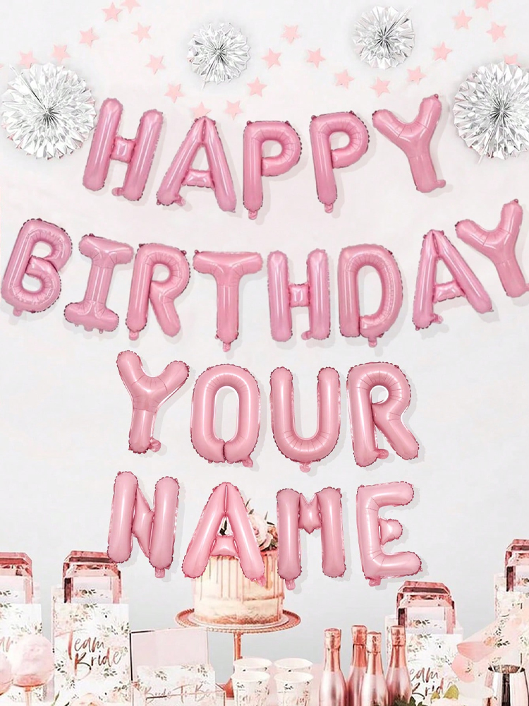 16 inch pink letter decoration - Event Z บทวิจารณ์และราคา
