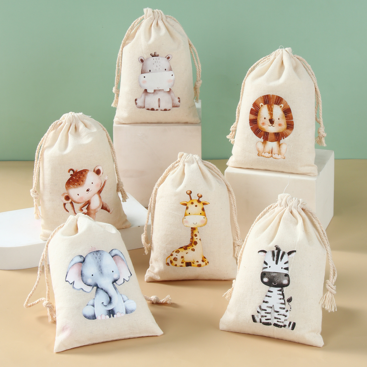 6pcs Animal Unicorn Dinosaur C - Cotton Candy Cone บทวิจารณ์และราคา