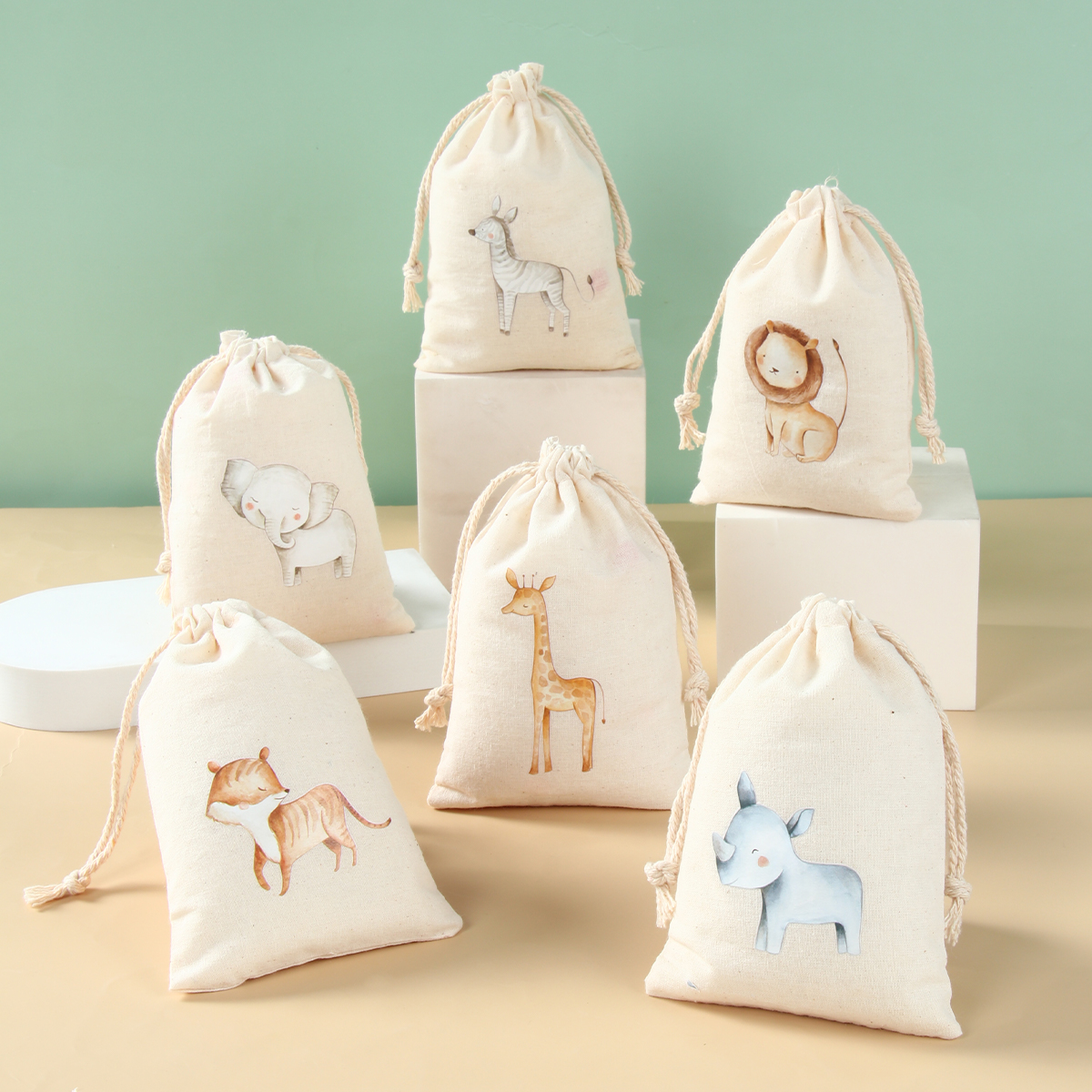 6pcs Animal Unicorn Dinosaur C - Cotton Candy Cone บทวิจารณ์และราคา