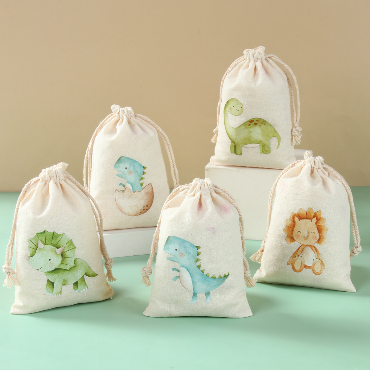 6pcs Animal Unicorn Dinosaur C - Cotton Candy Cone บทวิจารณ์และราคา