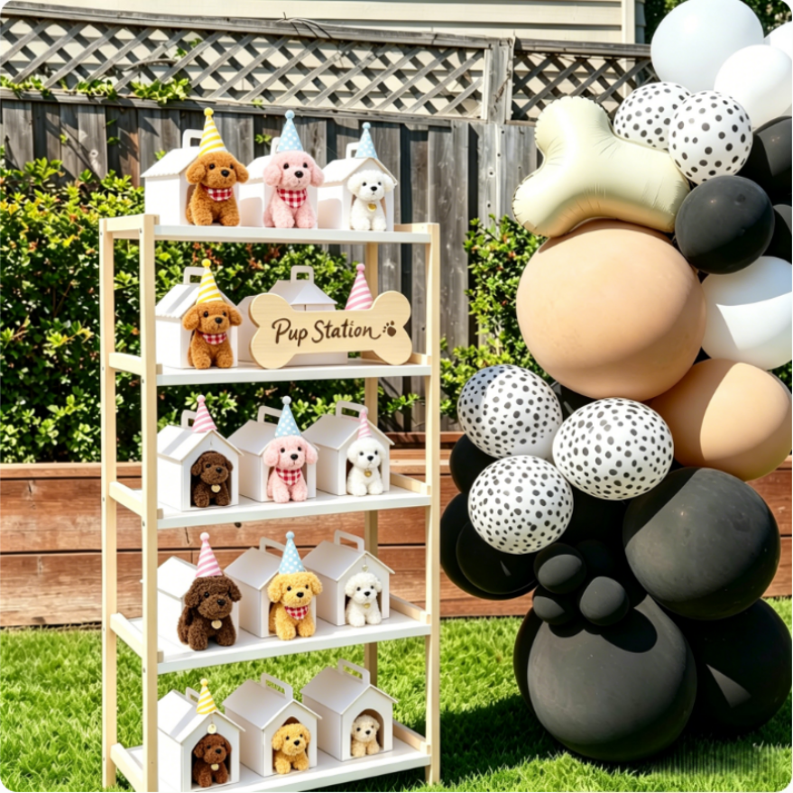 8-24Set Teddy Dogs DIY Adopt A - Event Party บทวิจารณ์และราคา