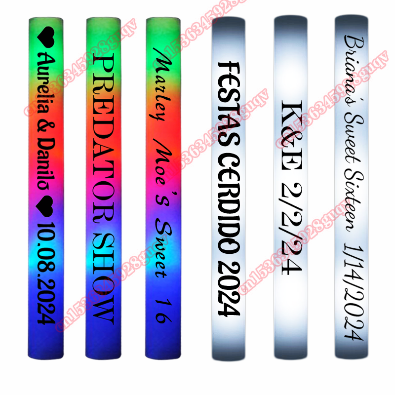 30Pcs LED Foam Sticks White Li - Centerpiece Stick บทวิจารณ์และราคา