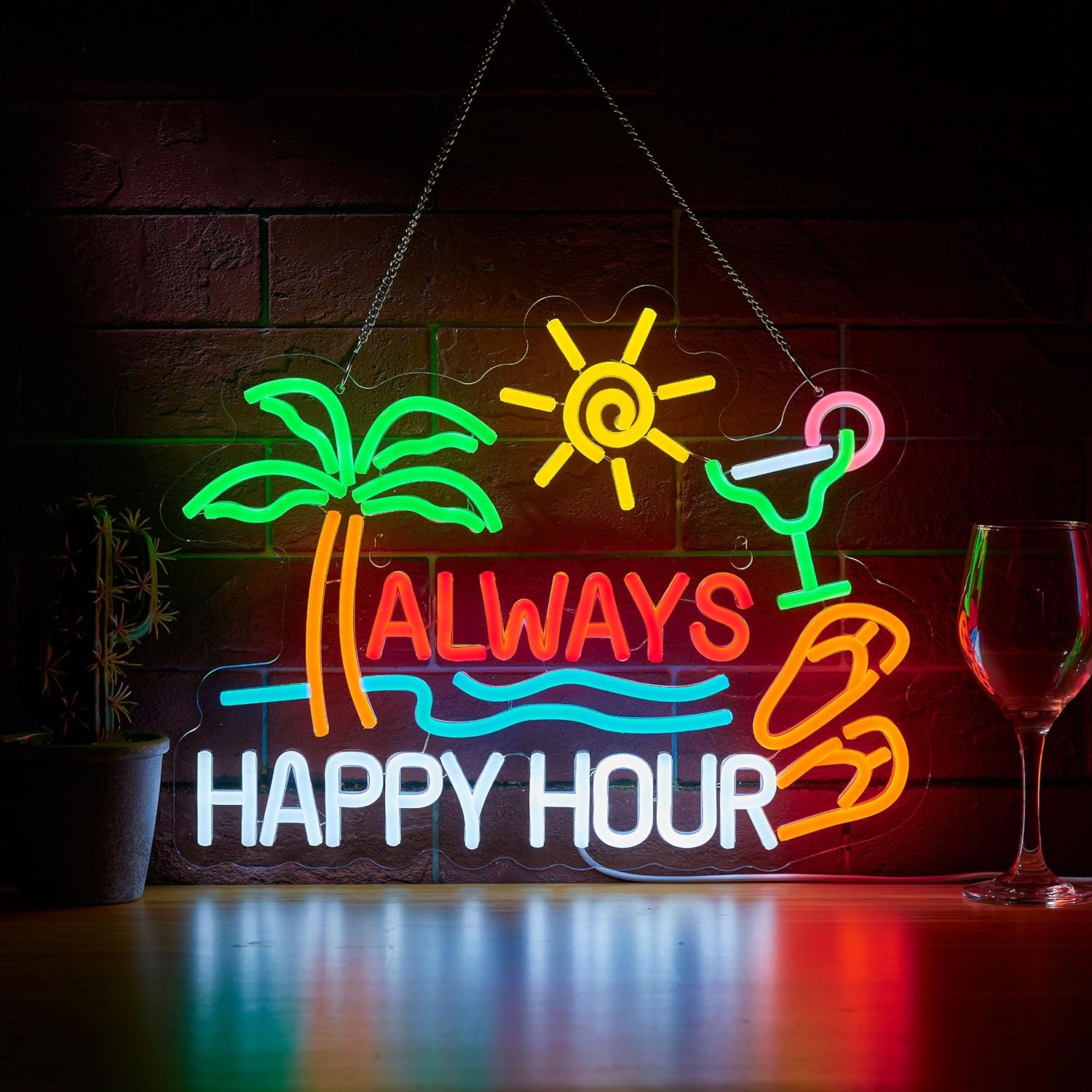 Always Happy Hour Beer Bar Neo - Neon Sign Party บทวิจารณ์และราคา