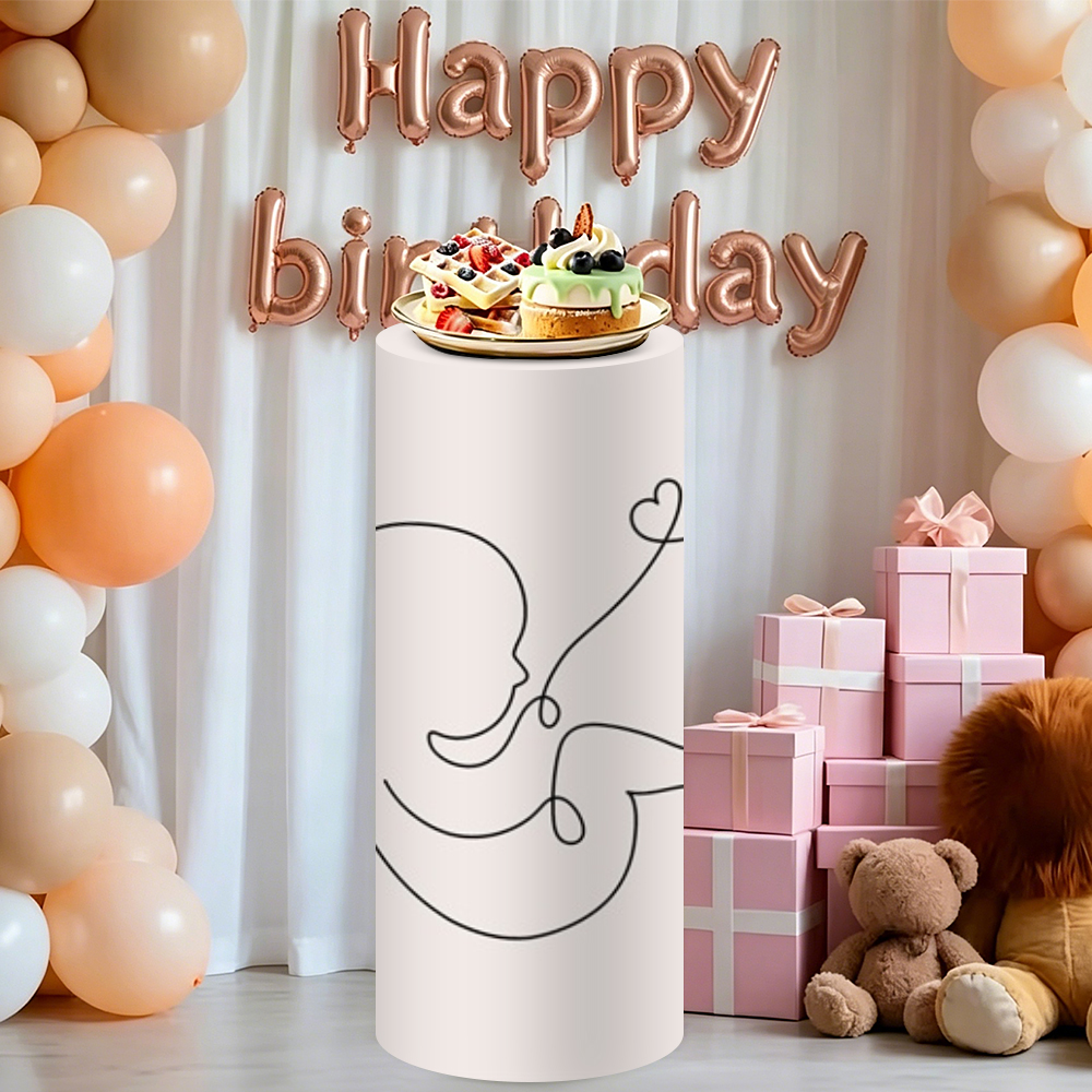 Yeele 3PCS Baby Silhouette Cyl - Dessert Table Backdrop บทวิจารณ์และราคา