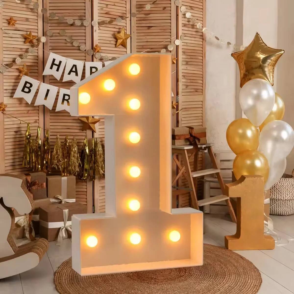 Giant Number Led Light for Kid - Led Balloon Light บทวิจารณ์และราคา