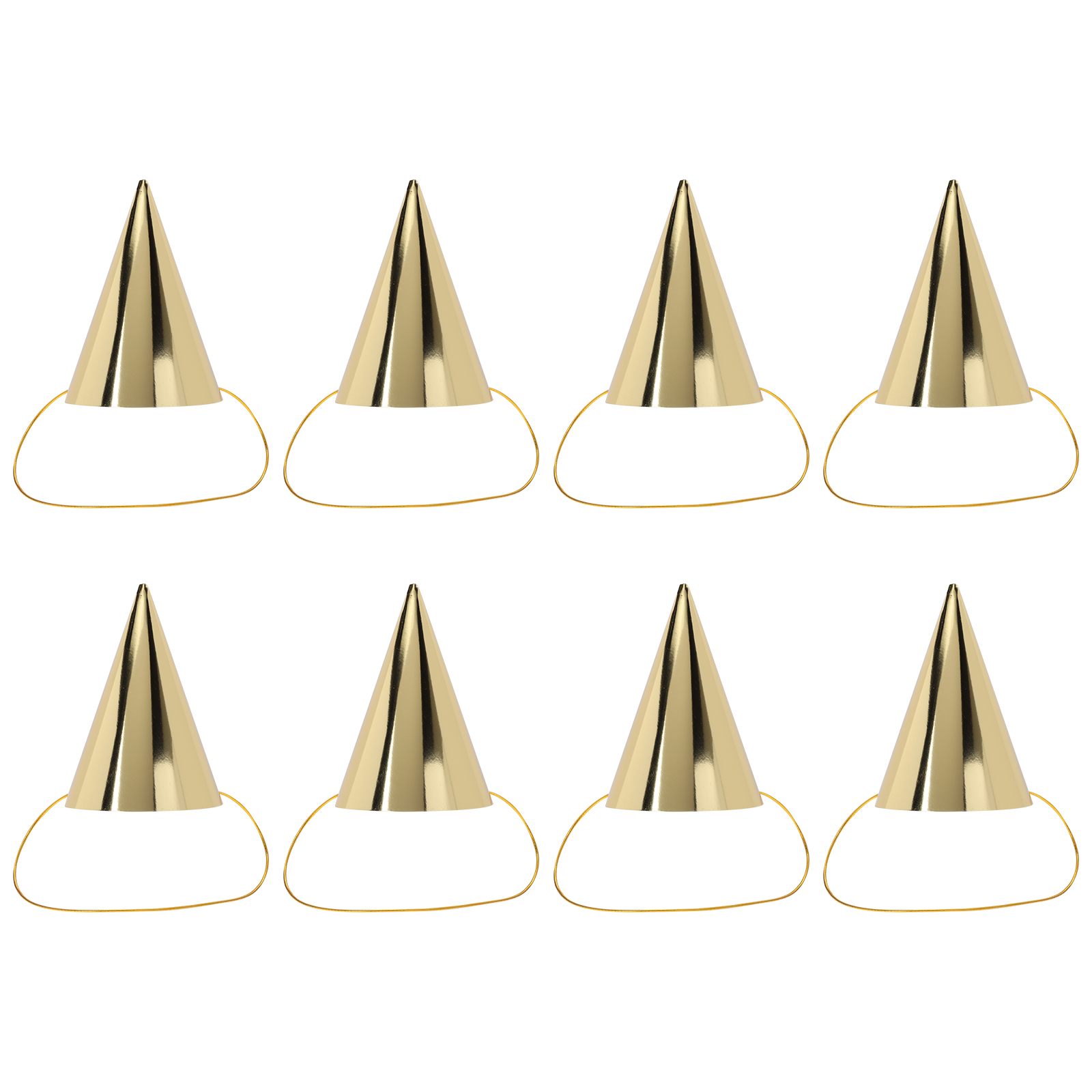 8 Pcs Birthday Hat Celebratio - Party Hat Cone บทวิจารณ์และราคา