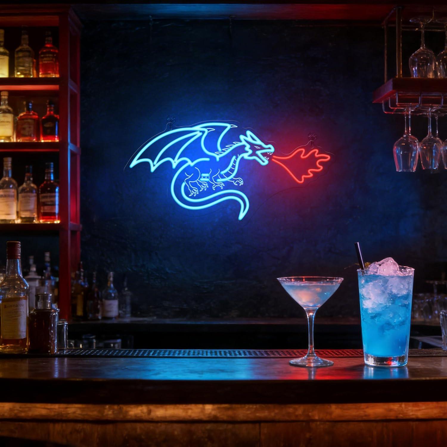 Dragon Neon Sign LED Dimmable  - Neon Sign Party บทวิจารณ์และราคา