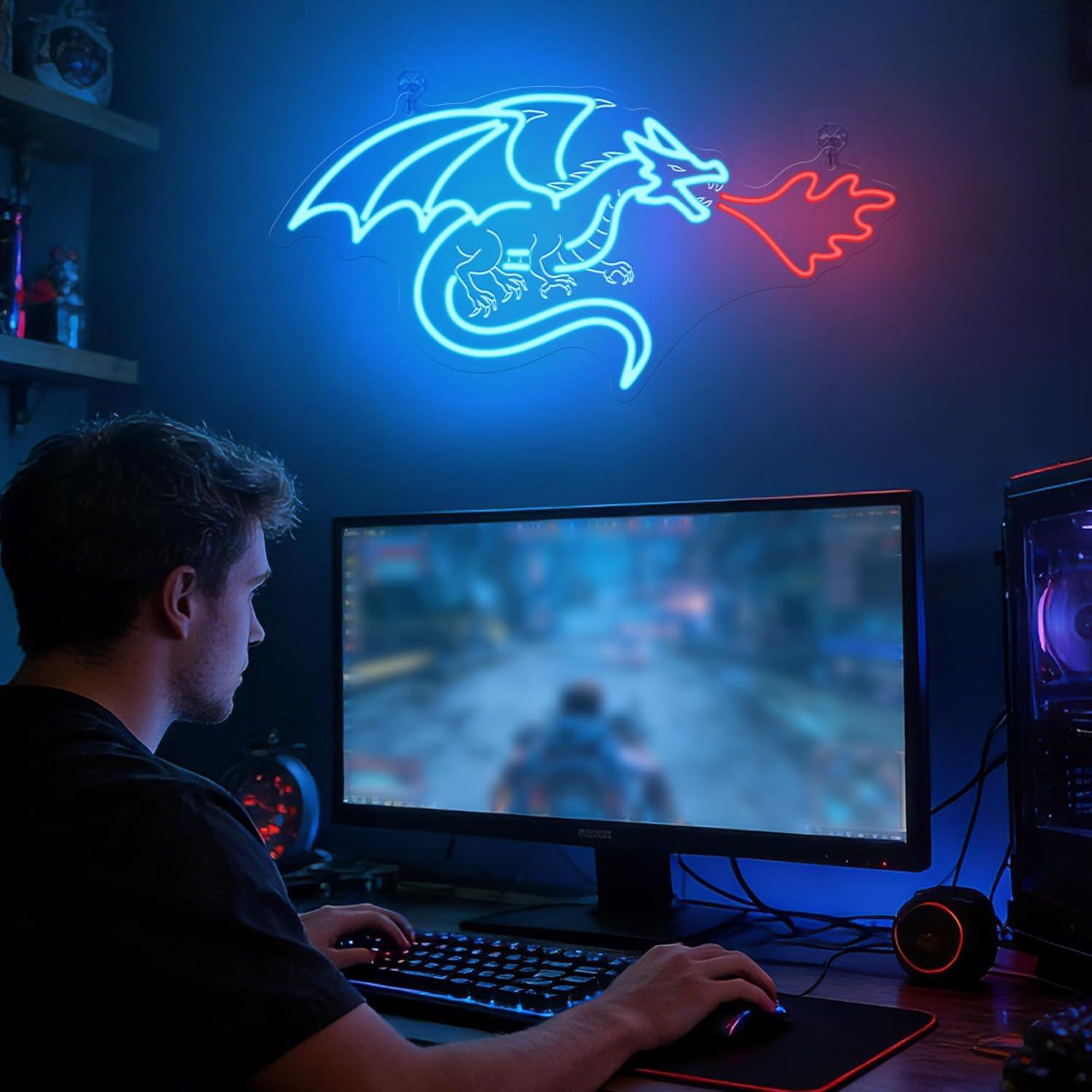Dragon Neon Sign LED Dimmable  - Neon Sign Party บทวิจารณ์และราคา