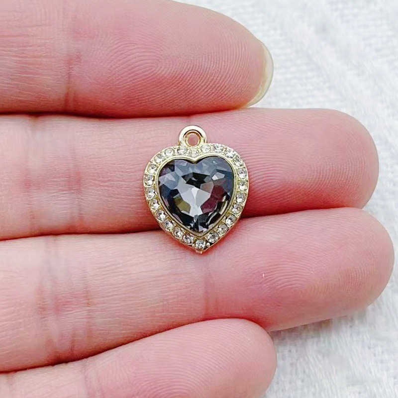 10pcs heart-shaped inlaid colo - Event Party บทวิจารณ์และราคา
