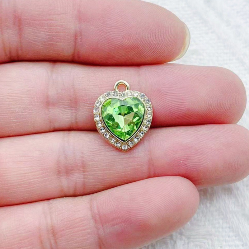 10pcs heart-shaped inlaid colo - Event Party บทวิจารณ์และราคา