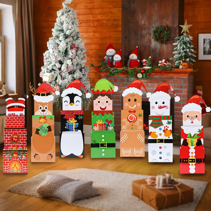 3pcs Christmas Snowman Stackin - Eve Party บทวิจารณ์และราคา
