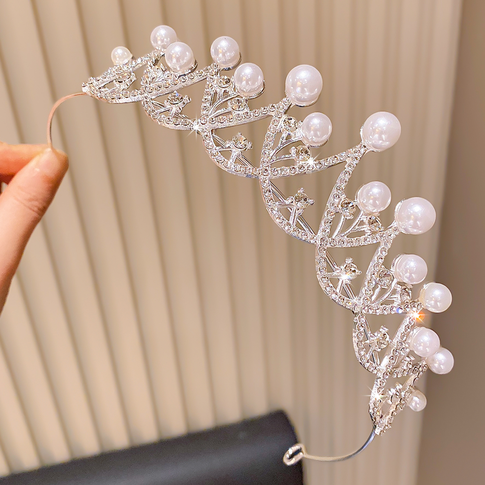 Elegant Pearl Crown Single Fas - Event Party บทวิจารณ์และราคา