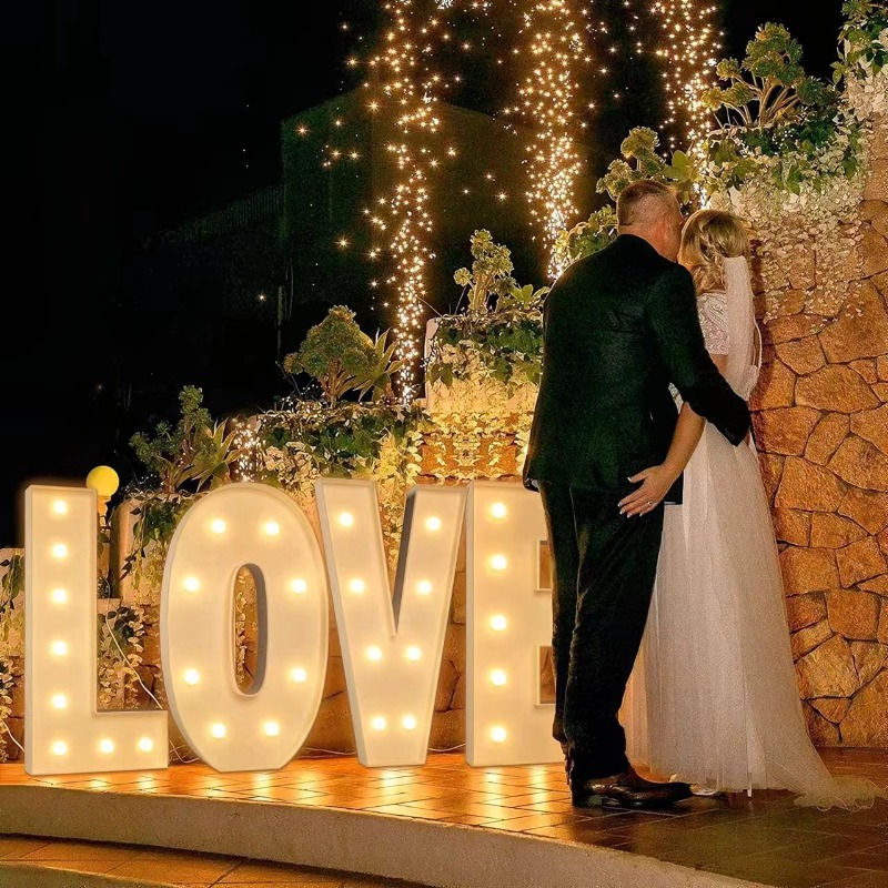 70/100/120cmGiant Letter Led L - Led Balloon Light บทวิจารณ์และราคา