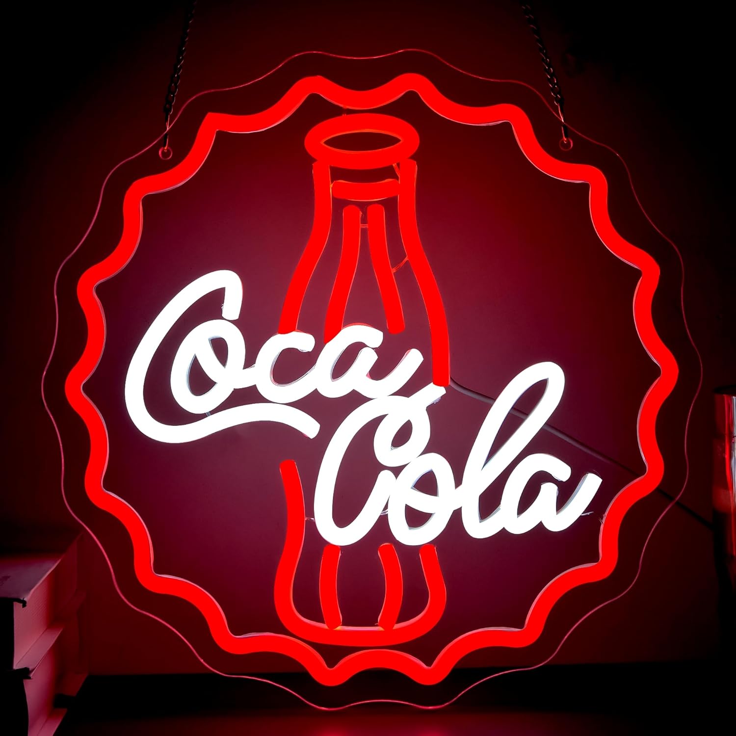Cola Neon Sign Art Wall Light  - Neon Sign Party บทวิจารณ์และราคา