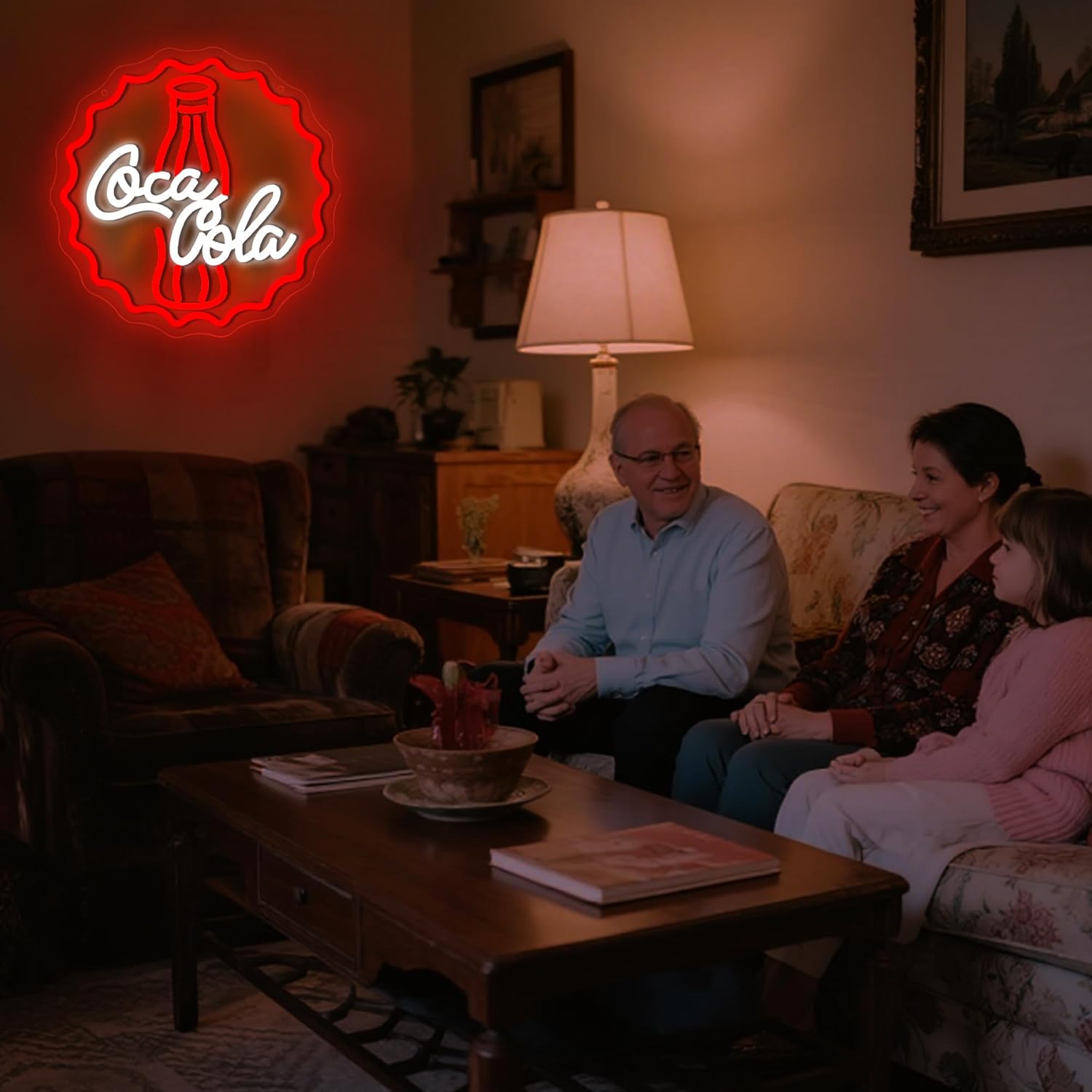 Cola Neon Sign Art Wall Light  - Neon Sign Party บทวิจารณ์และราคา