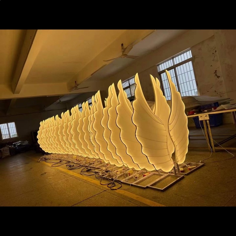 Glowing Angel Wings Light Prop - Event & Party Supply Photos บทวิจารณ์และราคา